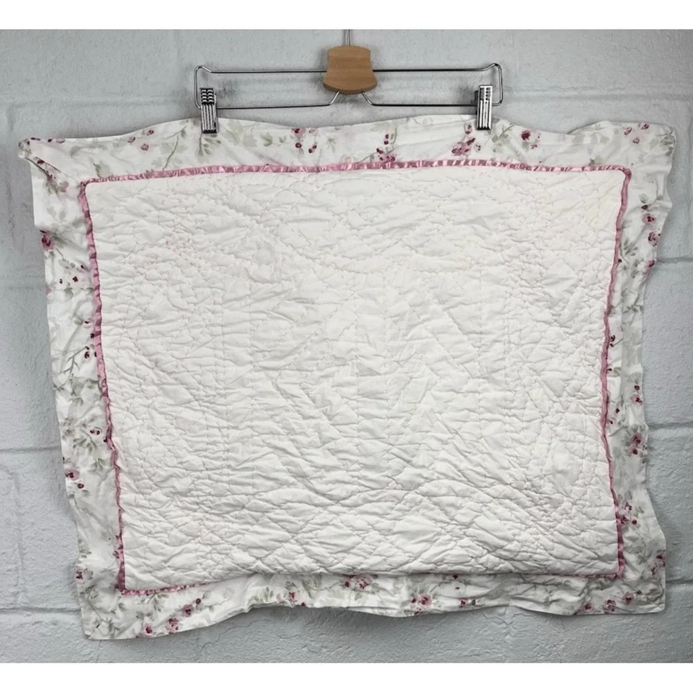 Simply Shabby Chic Cherry Blossom Standard Pillow Sham Pillowcase Satin SET of 2